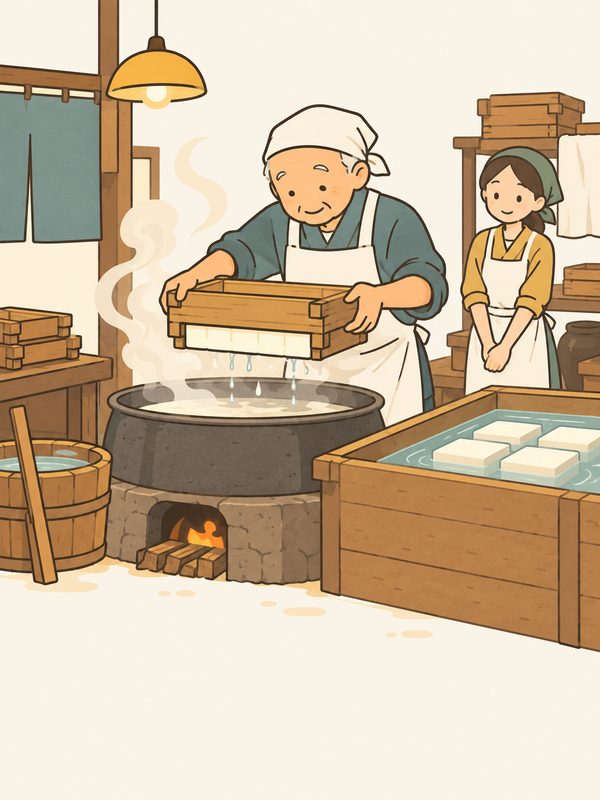 豆腐屋の最後の朝