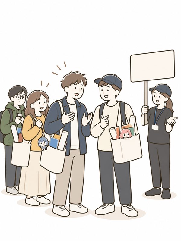 はじめてのイベント