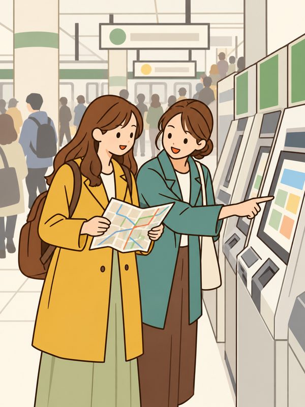 はじめての地下鉄