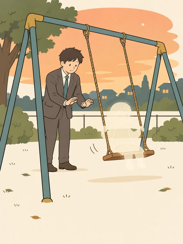 ゆうがたのブランコ