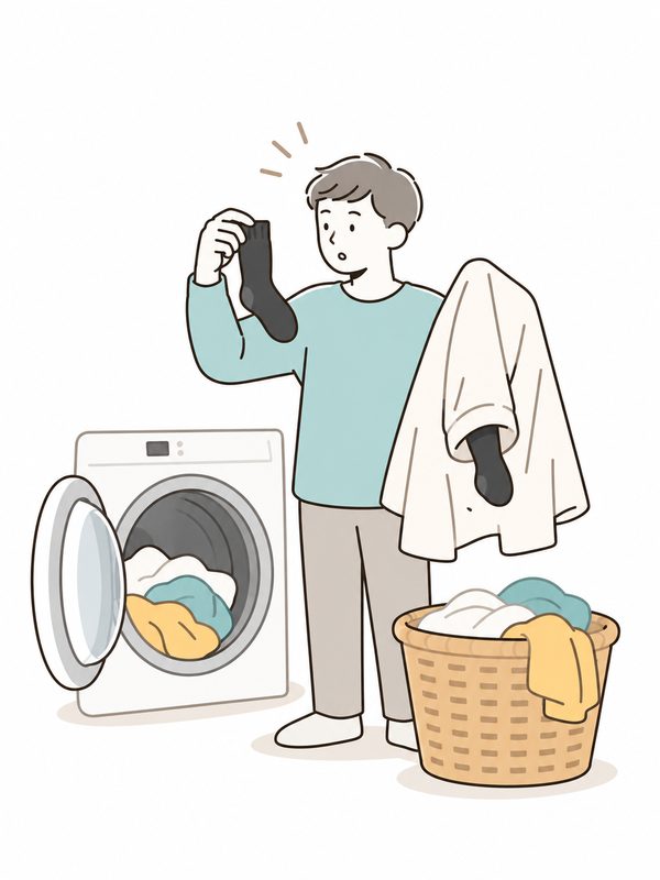 せんたくきのくつした